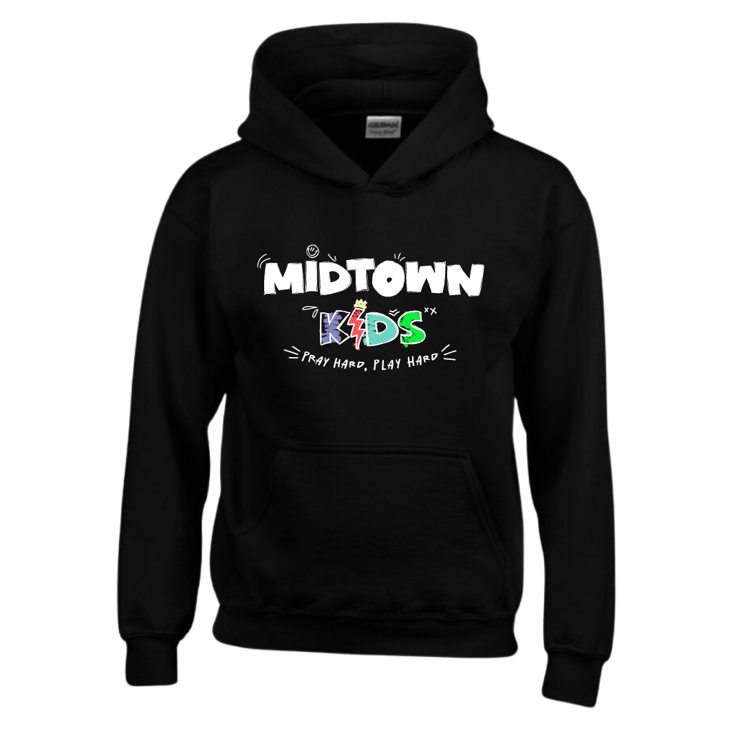 Midtown Kids | Youth Black Hoodie