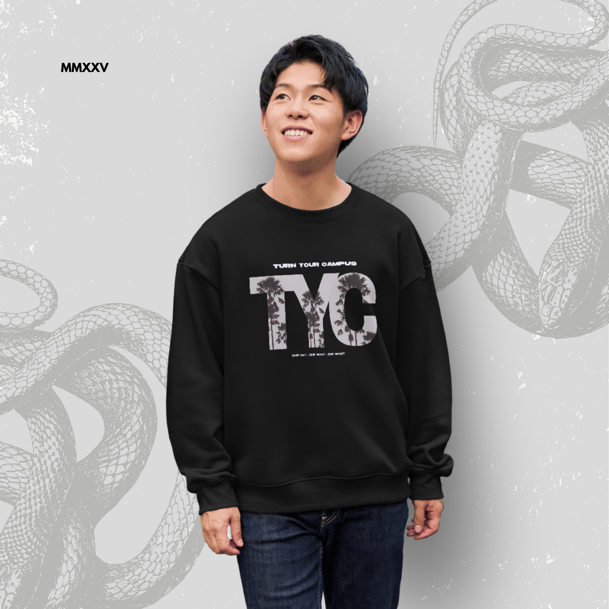 TYC | Black Crewneck Sweatshirt