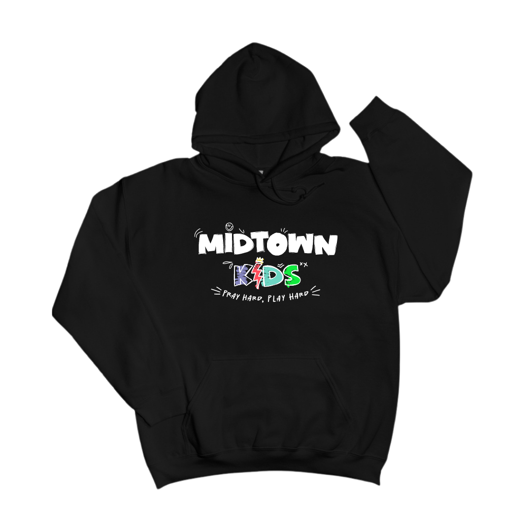 Midtown Kids | Adult Black Hoodie