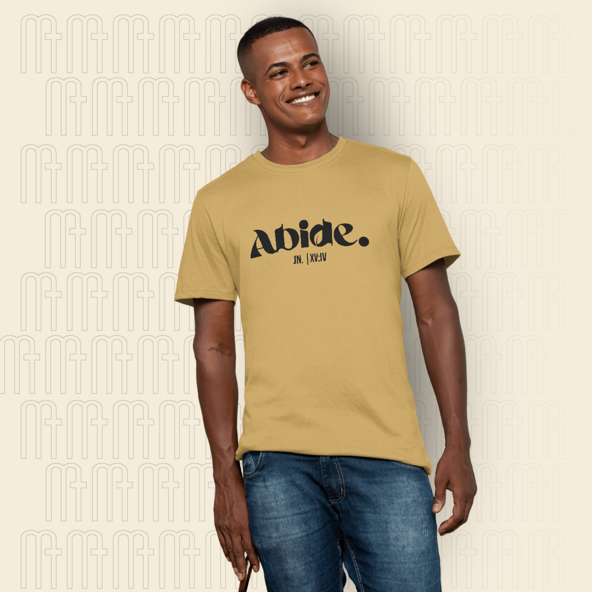 Abide Mustard Tee