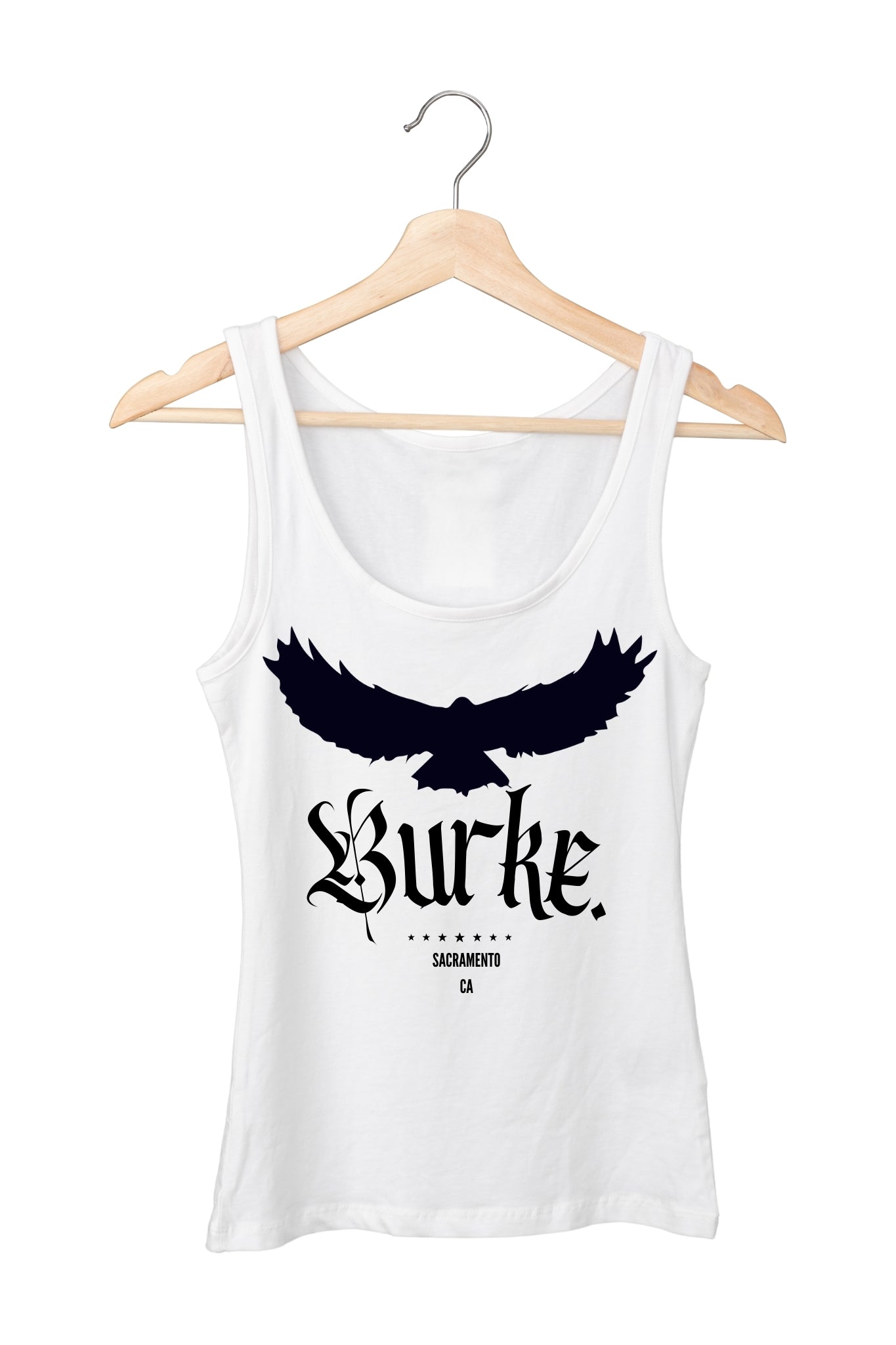 Burke. Hers | Raven Tank - White