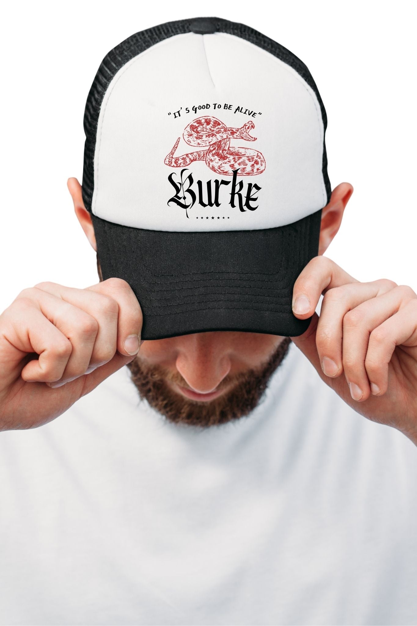 Burke. "Rattler" Trucker Hat