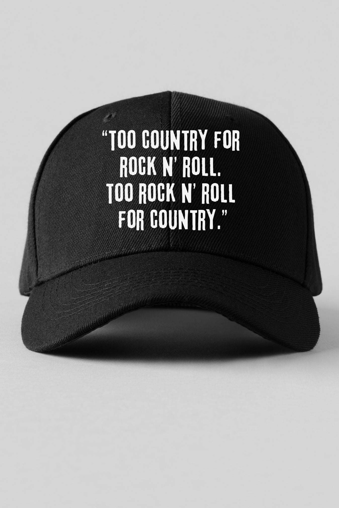 Burke "Too Country, Too Rock N' Roll" Trucker Hat